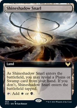 【ENG】【Foil】■拡張アート■《光影の交錯/Shineshadow Snarl》[STX]