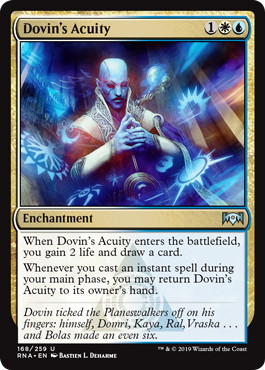 【ENG】【Foil】《ドビンの鋭感/Dovin's Acuity》[RNA]