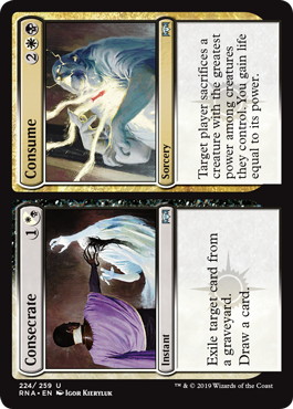 【ENG】【Foil】《昇華+消耗/Consecrate+Consume》[RNA]