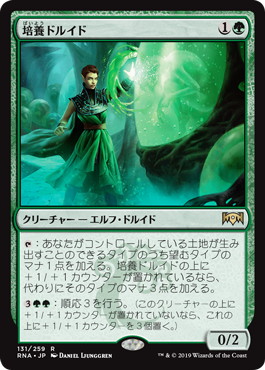 【JPN】《培養ドルイド/Incubation Druid》[RNA]