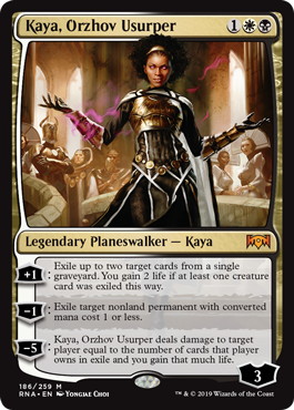 【ENG】《オルゾフの簒奪者、ケイヤ/Kaya, Orzhov Usurper》[RNA]