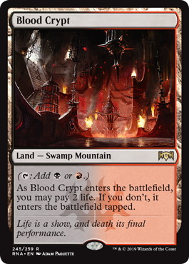 【ENG】【Foil】《血の墓所/Blood Crypt》[RNA]