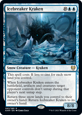 【ENG】《氷砕きのクラーケン/Icebreaker Kraken》[KHM]