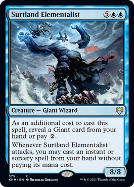 【ENG】【Foil】《セルトランドの精霊術師/Surtland Elementalist》[KHM]