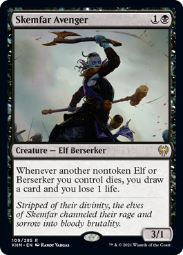 【ENG】【Foil】《スケムファーの報復者/Skemfar Avenger》[KHM]