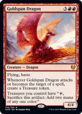 【ENG】《黄金架のドラゴン/Goldspan Dragon》[KHM]