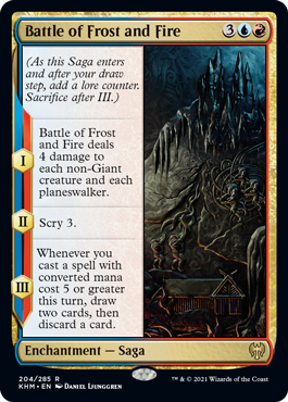 【ENG】《霜と火の戦い/Battle of Frost and Fire》[KHM]