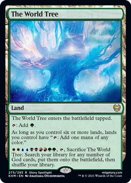 【ENG】【Foil】《世界樹/The World Tree》[KHM]