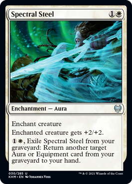 【ENG】【Foil】《霊体の鋼/Spectral Steel》[KHM]