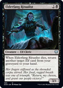 【ENG】《古牙の儀式者/Elderfang Ritualist》[KHM]