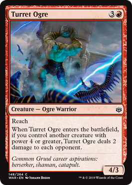【ENG】【Foil】《砲塔のオーガ/Turret Ogre》[WAR]