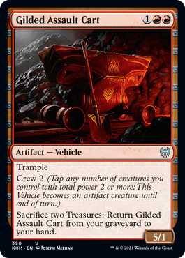 【ENG】《金の突撃車/Gilded Assault Cart》[KHM]