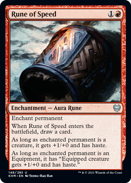 【ENG】《速度のルーン/Rune of Speed》[KHM]