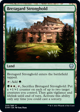 【ENG】【Foil】《ブレタガルドの要塞/Bretagard Stronghold》[KHM]