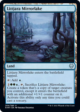 【ENG】【Foil】《リトヤラの鏡湖/Littjara Mirrorlake》[KHM]