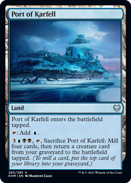 【ENG】【Foil】《カーフェルの港/Port of Karfell》[KHM]