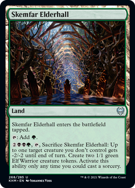 【ENG】【Foil】《スケムファーの古の間/Skemfar Elderhall》[KHM]