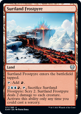 【ENG】【Foil】《セルトランドの凍炎/Surtland Frostpyre》[KHM]