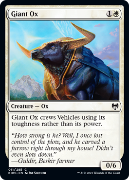 【ENG】【Foil】《巨大雄牛/Giant Ox》[KHM]