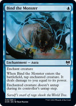 【ENG】【Foil】《怪物縛り/Bind the Monster》[KHM]