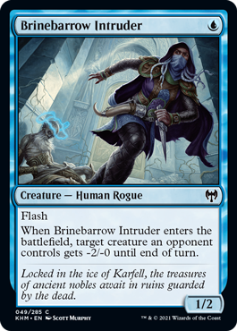【ENG】【Foil】《浜墓荒らし/Brinebarrow Intruder》[KHM]