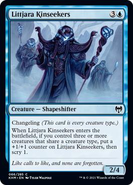 【ENG】【Foil】《リトヤラの同族探し/Littjara Kinseekers》[KHM]