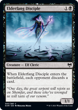 【ENG】【Foil】《古牙の信奉者/Elderfang Disciple》[KHM]