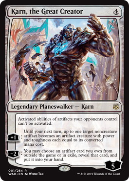 【ENG】《大いなる創造者、カーン/Karn, the Great Creator》[WAR]