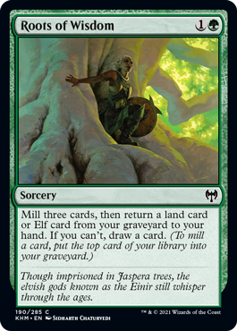 【ENG】【Foil】《知識の根/Roots of Wisdom》[KHM]