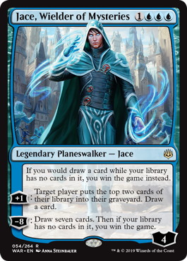【ENG】【Foil】《神秘を操る者、ジェイス/Jace, Wielder of Mysteries》[WAR]