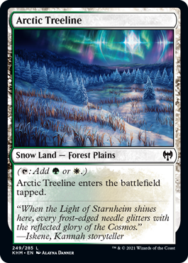 【ENG】【Foil】《極北の並木/Arctic Treeline》[KHM]