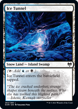 【ENG】【Foil】《氷のトンネル/Ice Tunnel》[KHM]