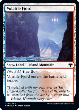 【ENG】【Foil】《移り変わるフィヨルド/Volatile Fjord》[KHM]