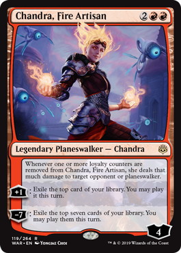 【ENG】《炎の職工、チャンドラ/Chandra, Fire Artisan》[WAR]