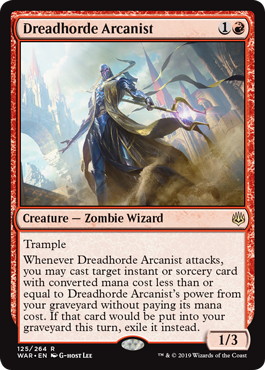 【ENG】《戦慄衆の秘儀術師/Dreadhorde Arcanist》[WAR]