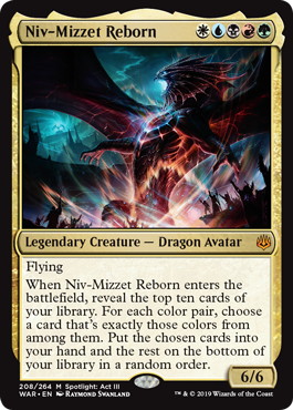 【ENG】《ニヴ＝ミゼット再誕/Niv-Mizzet Reborn》[WAR]