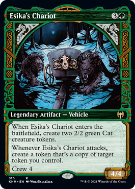 【ENG】【Foil】■ショーケース■《エシカの戦車/Esika's Chariot》[KHM]