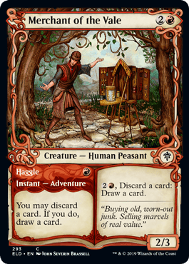 【ENG】【Foil】■ショーケース■《谷の商人/Merchant of the Vale》[ELD]