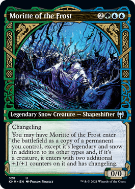 【ENG】【Foil】■ショーケース■《霜のモーリット/Moritte of the Frost》[KHM]