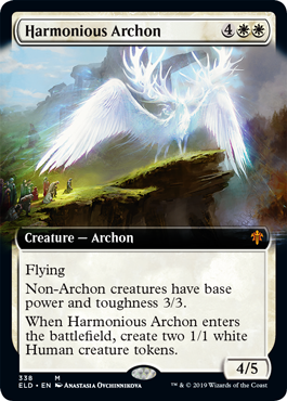 【ENG】■拡張アート■《調和のアルコン/Harmonious Archon》[ELD]