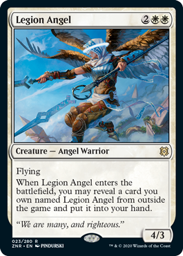 【ENG】《軍団の天使/Legion Angel》[ZNR]