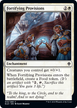 【ENG】【Foil】《籠城の準備/Fortifying Provisions》[ELD]