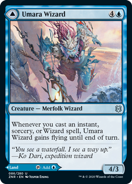 【ENG】【Foil】《ウマーラの魔術師/Umara Wizard》[ZNR]