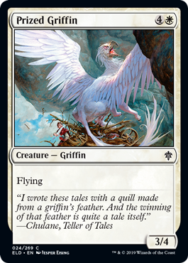 【ENG】【Foil】《尊きグリフィン/Prized Griffin》[ELD]