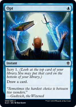 【ENG】【Foil】《選択/Opt》[ELD]
