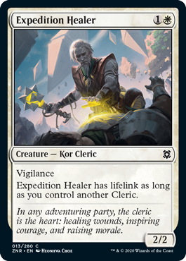 【ENG】《探検隊の癒し手/Expedition Healer》[ZNR]