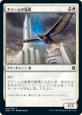 【JPN】《タジームの猛禽/Tazeem Raptor》[ZNR]