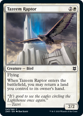 【ENG】《タジームの猛禽/Tazeem Raptor》[ZNR]