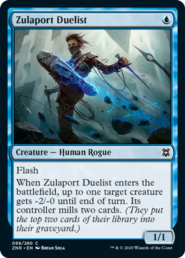 【ENG】《ズーラポートの決闘者/Zulaport Duelist》[ZNR]