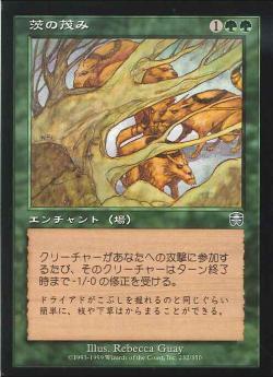 【JPN】【Foil】《茨の茂み/Briar Patch》[MMQ]